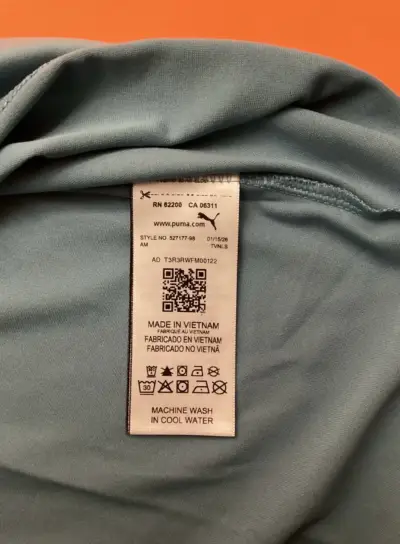 Polera deportiva turquesa Puma DryCell para mujer - miniatura 5