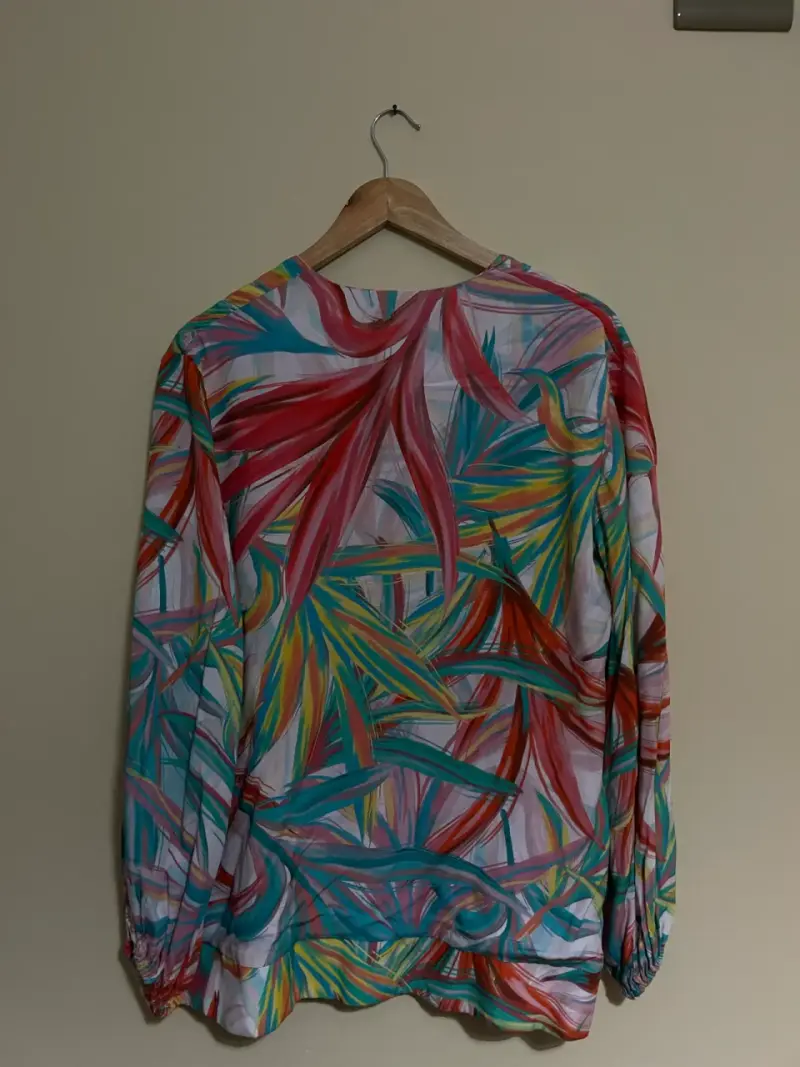 Blazer florido mujer - 2