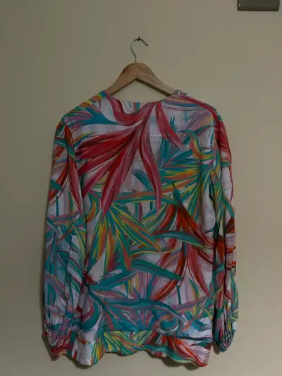 Blazer florido mujer - miniatura 2