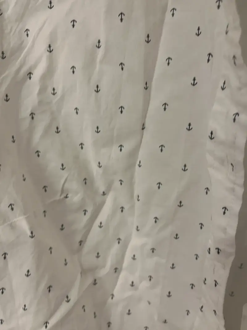 Camisa blanca con anclas Regatta talla XL - 2