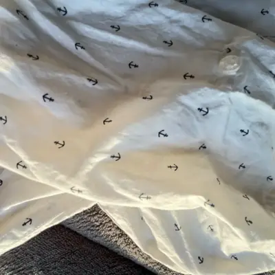 Camisa blanca con anclas Regatta talla XL - miniatura 5