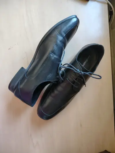 Zapatos de vestir negros para hombre - miniatura 2