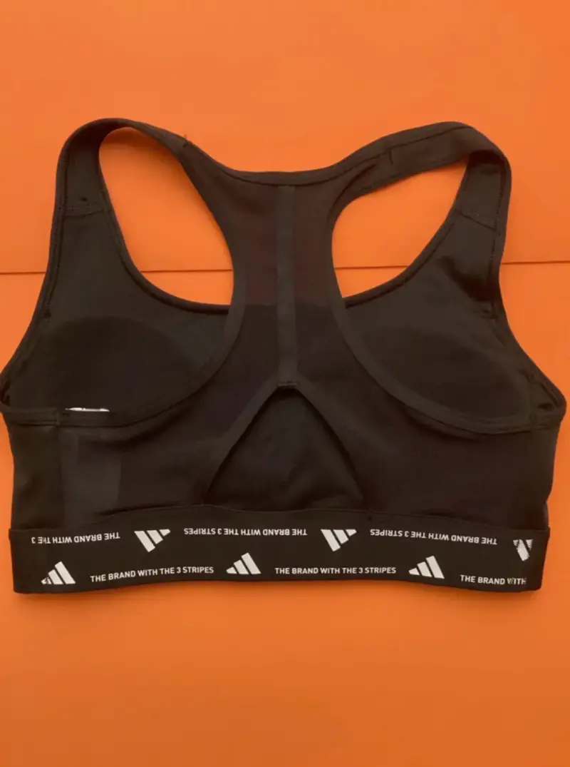 Sostén Deportivo Negro Adidas Soporte Mediano - 2