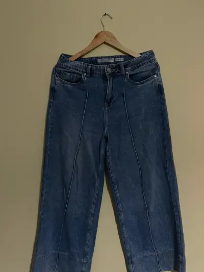 Jeans culotte azul - miniatura 1