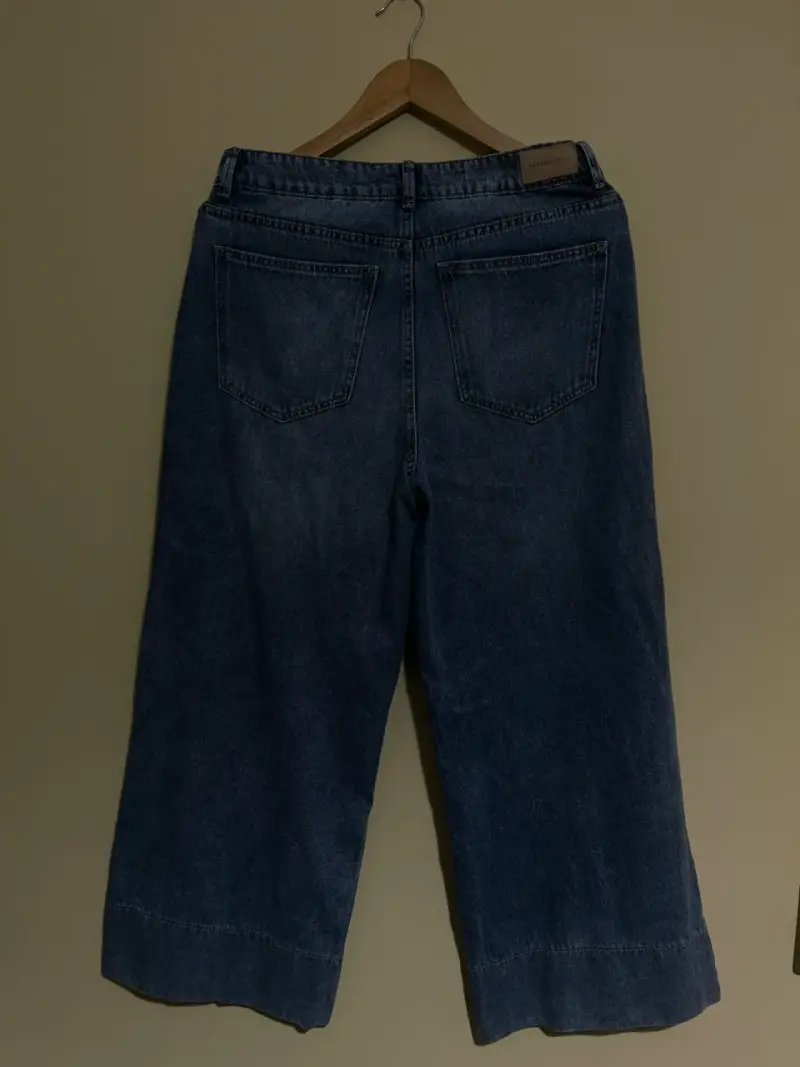 Jeans culotte azul - 2