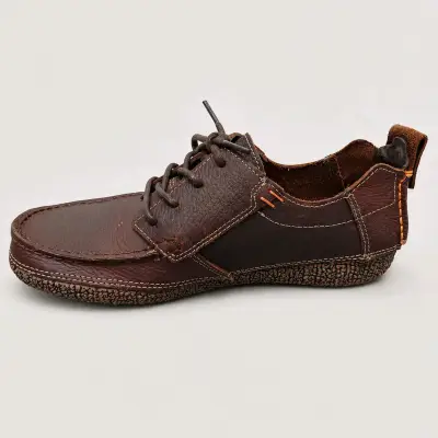 Zapatos BRAHMA de cuero para hombre, Talla 39 - miniatura 1