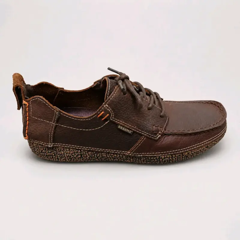 Zapatos BRAHMA de cuero para hombre, Talla 39 - 3
