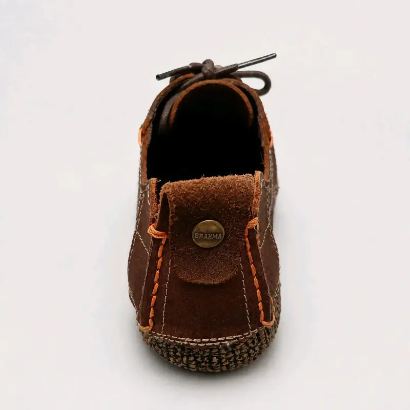Zapatos BRAHMA de cuero para hombre, Talla 39 - 4