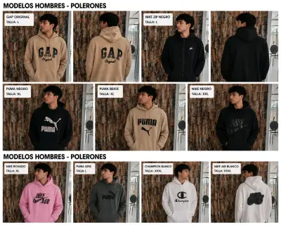 Polerón Hombre GAP Original Beige Talla L - miniatura 1