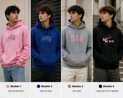 Polerón Hombre GAP Original Beige Talla L - miniatura 4