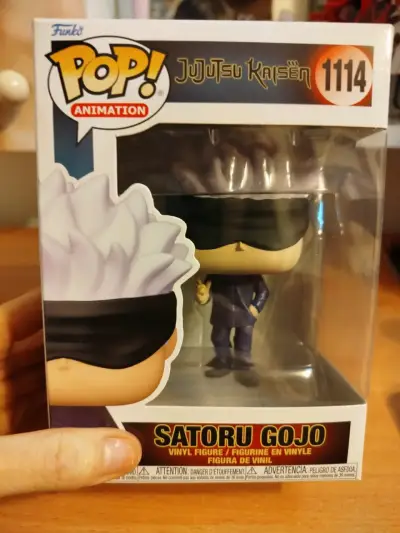 Figura Funko Pop Satoru Gojo Jujutsu Kaisen - miniatura 4