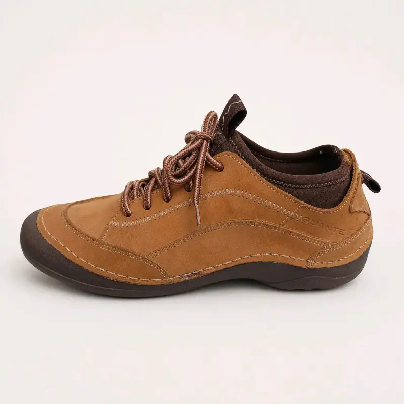 Zapatos GUANTE cuero marrón para hombre, Talla 39 - 1