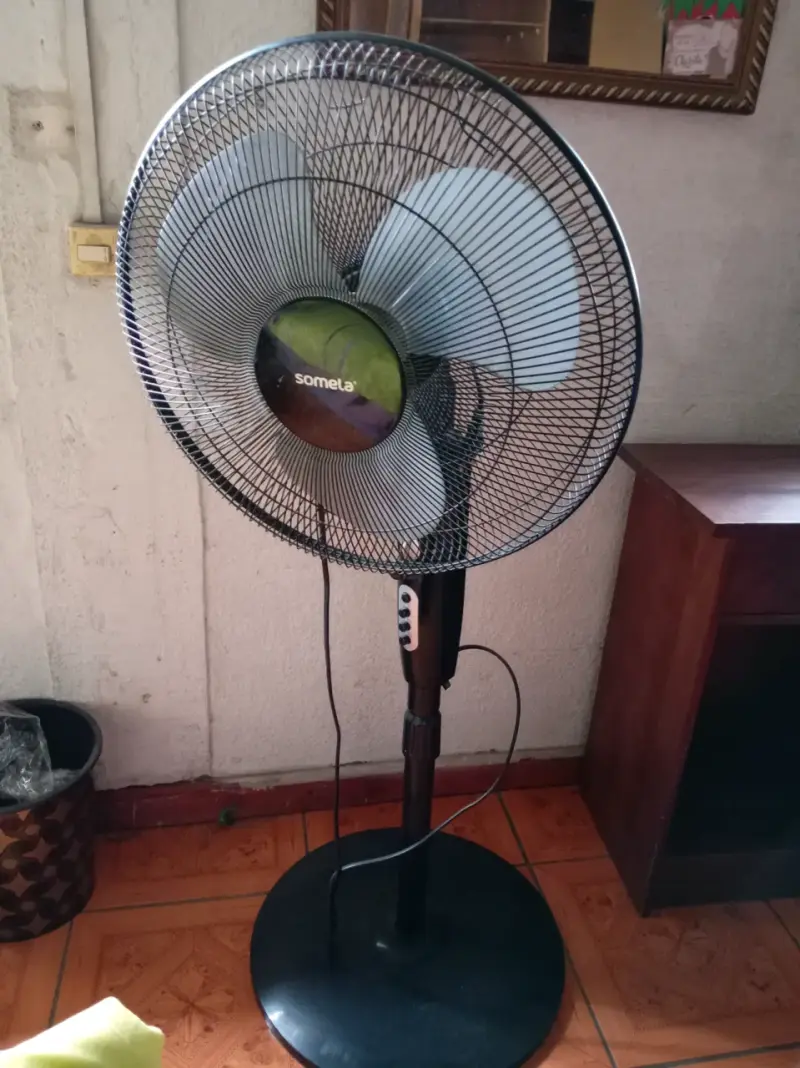 Ventilador de pie Somela con altura ajustable - 2