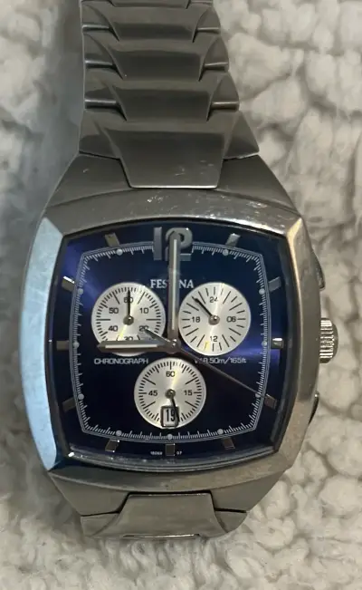 Reloj cronógrafo Festina de acero inoxidable - miniatura 1