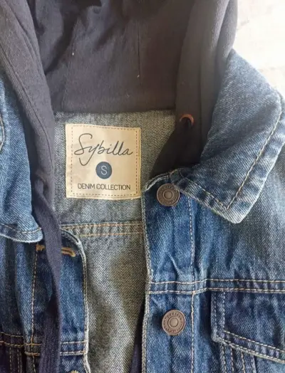 Chaqueta de Mezclilla con Capucha Sybilla - miniatura 2