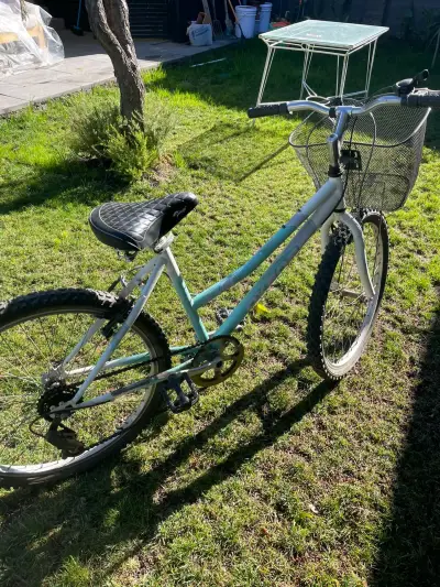 Bicicleta de montaña con canasto para mujer - miniatura 3