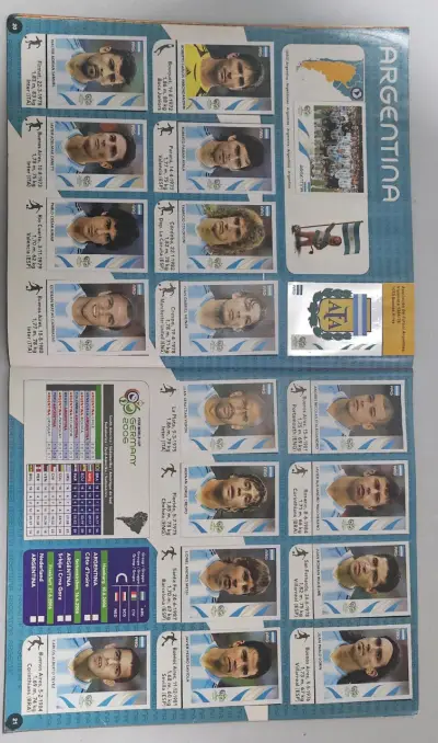 Álbum de Stickers Mundial FIFA 2006 Alemania Panini - miniatura 6