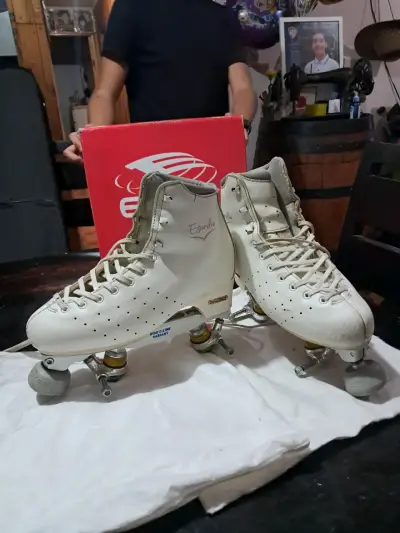 Patines artísticos Edea Esordio blancos - miniatura 1