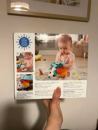 Juguete Erizo de Peluche Fisher-Price para Bebés - miniatura 3