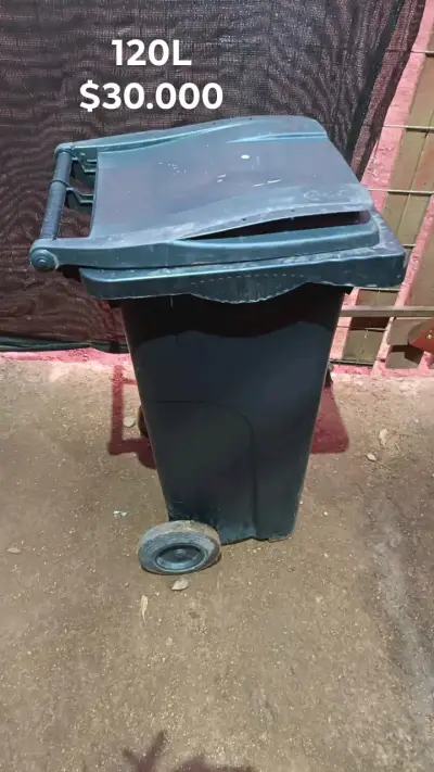 Contenedor de Basura 120L con Ruedas - miniatura 1