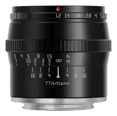 Lente TTArtisan 50mm f/1.2 para canon M - miniatura 1