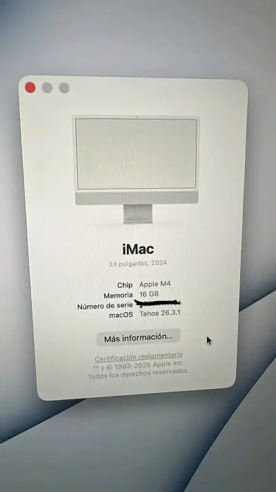 iMac 24 pulgadas 2025 con chip Apple M4 - miniatura 1
