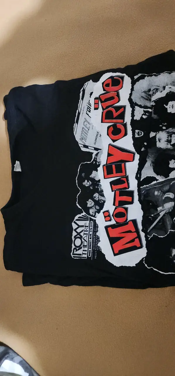 Polera negra Mötley Crüe Roly XL - 2