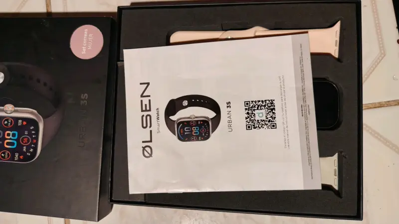 Smartwatch Olsen Urban 3S con correas intercambiables - 3