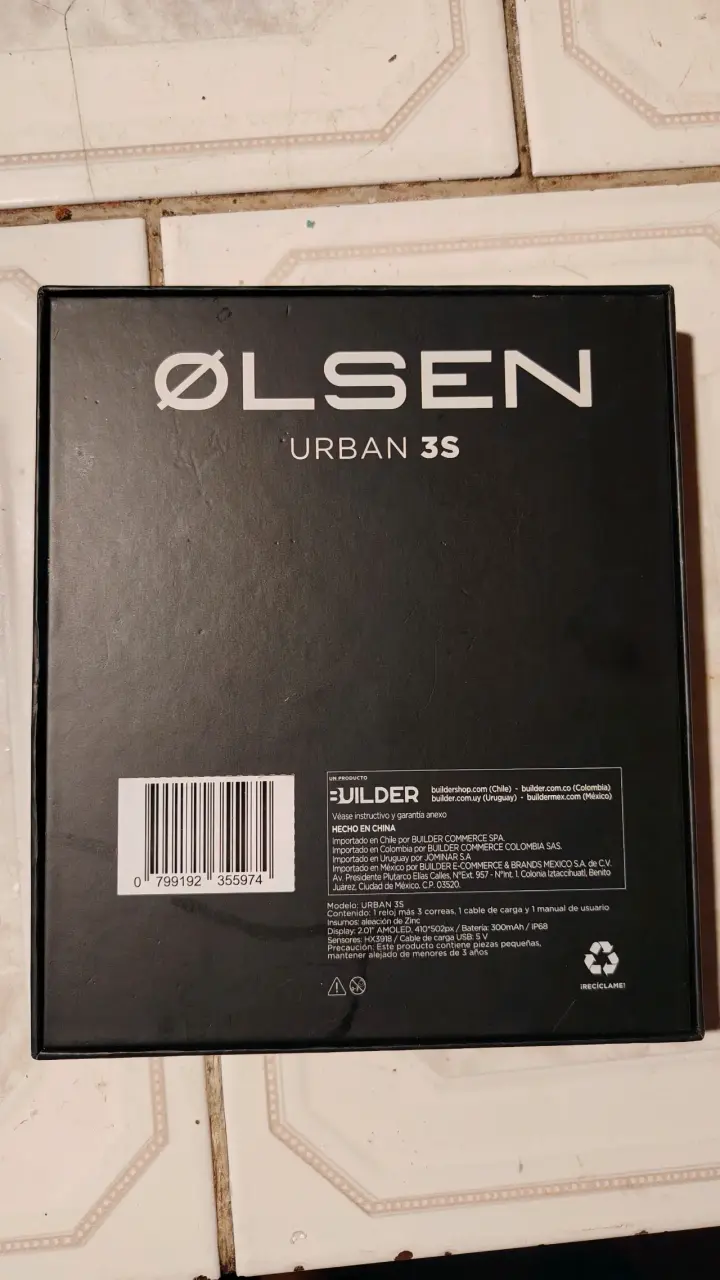Smartwatch Olsen Urban 3S con correas intercambiables - 4