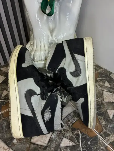 Zapatillas Nike Air Jordan Zoom Air negras y grises - miniatura 6
