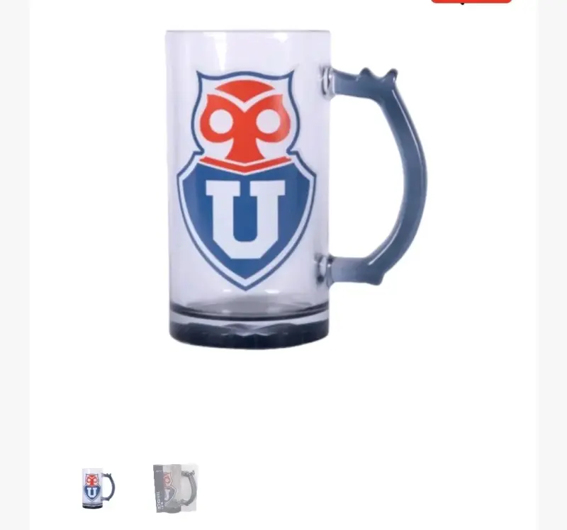 Vaso schoperero Universidad de Chile 500 ml - 1
