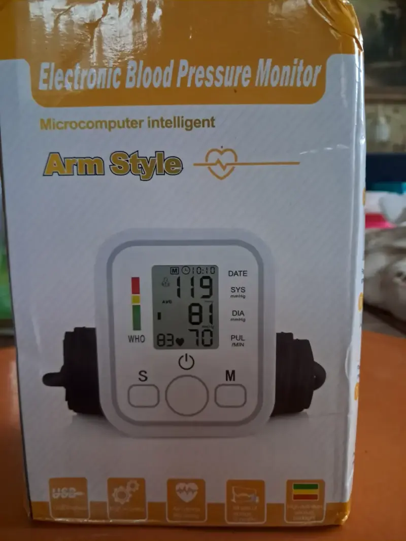 Monitor de Presión Arterial Electrónico de Brazo - 1