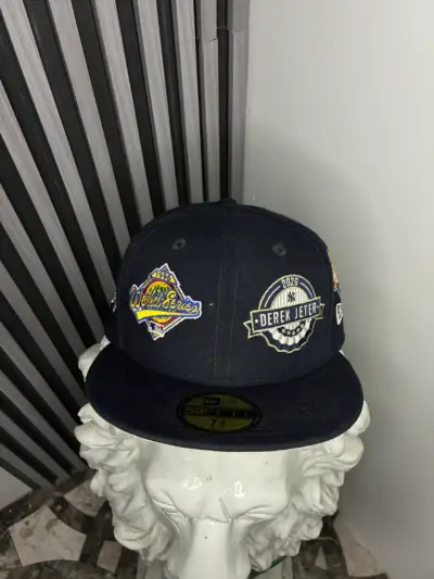 Gorra New Era Derek Jeter World Series Azul - miniatura 1