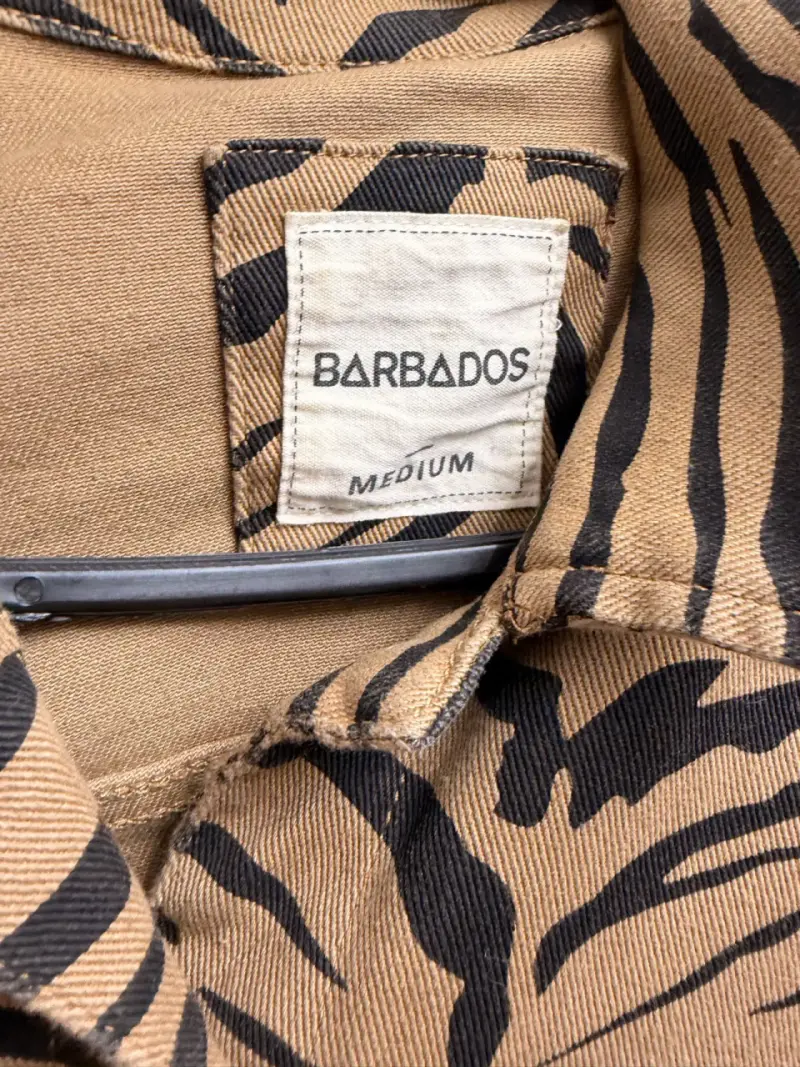 Chaqueta de mezclilla con estampado animal Barbados - 3