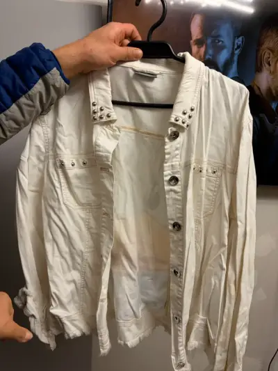 Chaqueta blanca con diseño de Pato Donald - miniatura 2