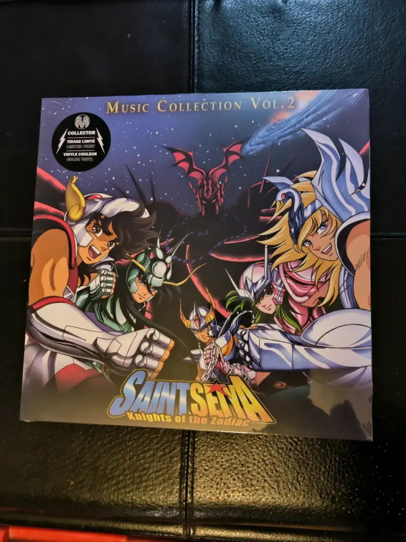 Vinilo Saint Seiya Music Collection Vol. 2 Edición Limitada - 1