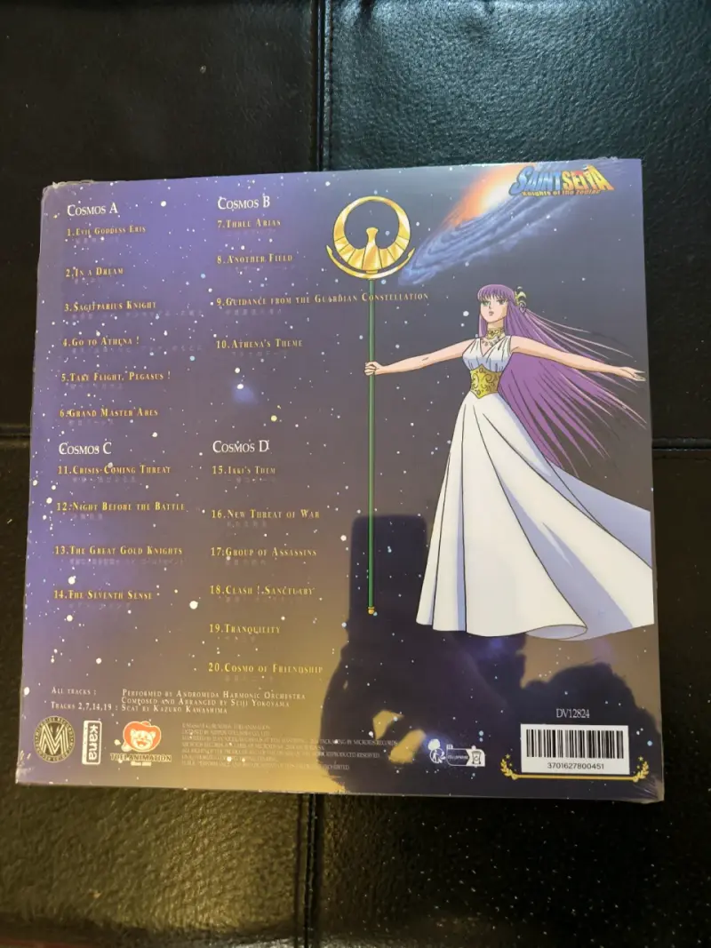 Vinilo Saint Seiya Music Collection Vol. 2 Edición Limitada - 2