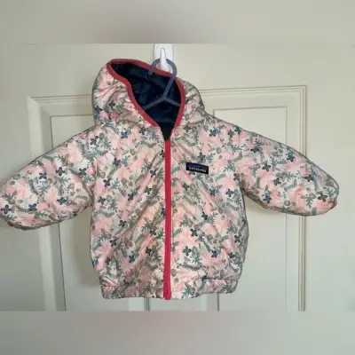 Chaqueta pluma Patagonia niña Down Sweater Hoody - miniatura 5