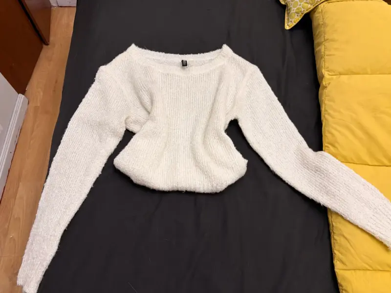 Suéter Blanco Divided de Mujer Talla m - 2