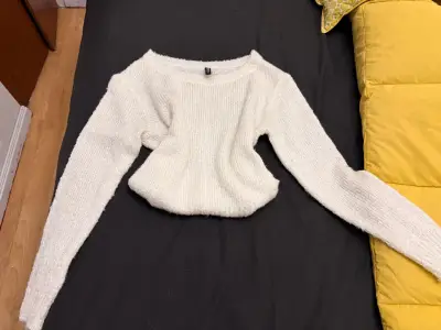 Suéter Blanco Divided de Mujer Talla m - miniatura 2