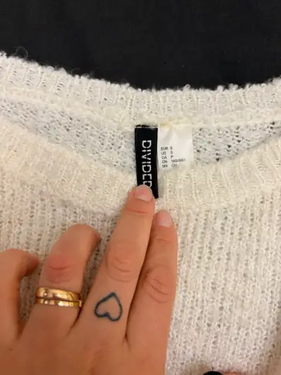 Suéter Blanco Divided de Mujer Talla m - miniatura 3