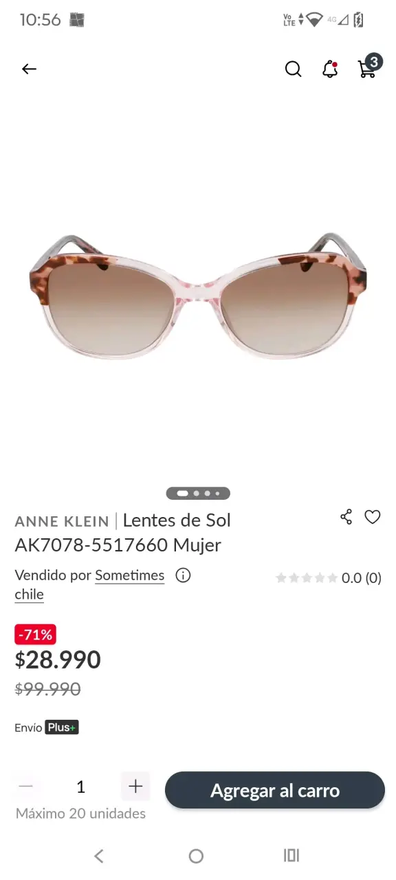 Lentes de Sol Anne Klein Mujer AK7078 - 2