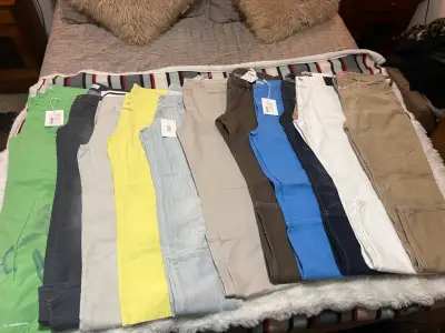 Lote de pantalones de colores variados para mujer - miniatura 1