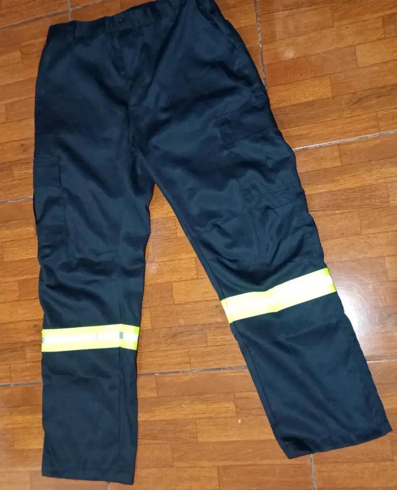 Pantalones de trabajo reflectantes negros - 1
