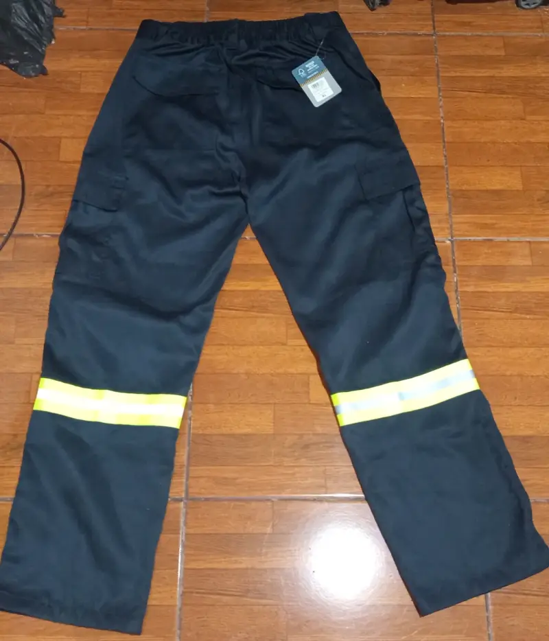 Pantalones de trabajo reflectantes negros - 2