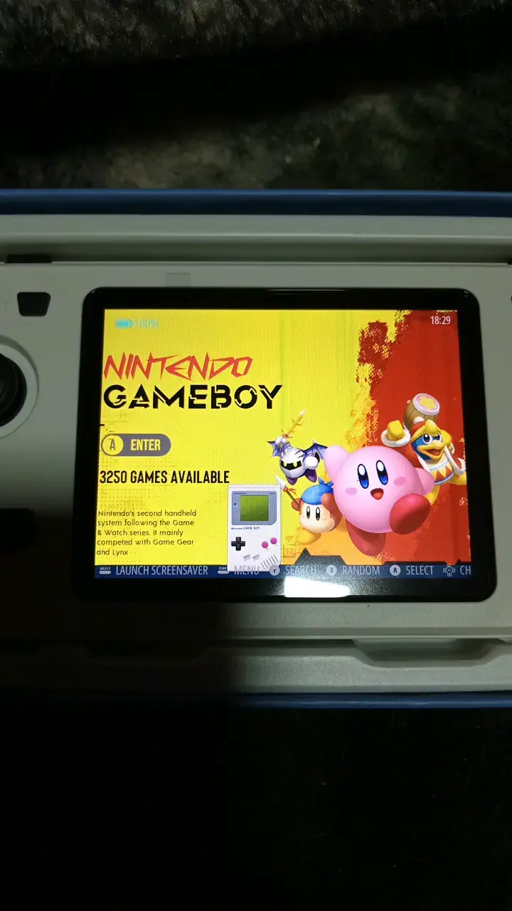 Consola portátil R36H con 3250 juegos blanca - 4
