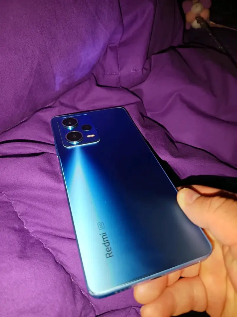 Smartphone Redm note 12 pro 5G azul en buen estado - 1