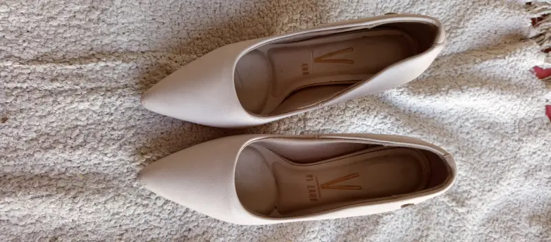 Zapatos de tacón beige - 2