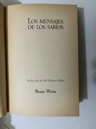 Libro Los Mensajes de los Sabios de Brian Weiss - miniatura 2