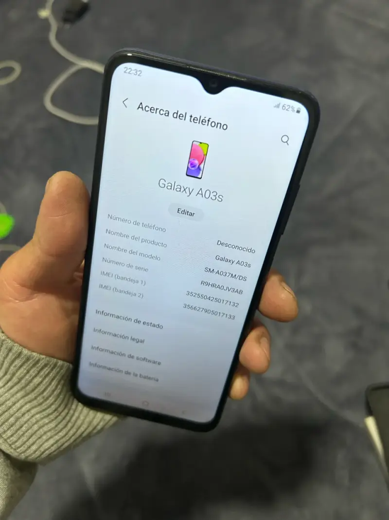 Samsung Galaxy A03s en buen estado - 2